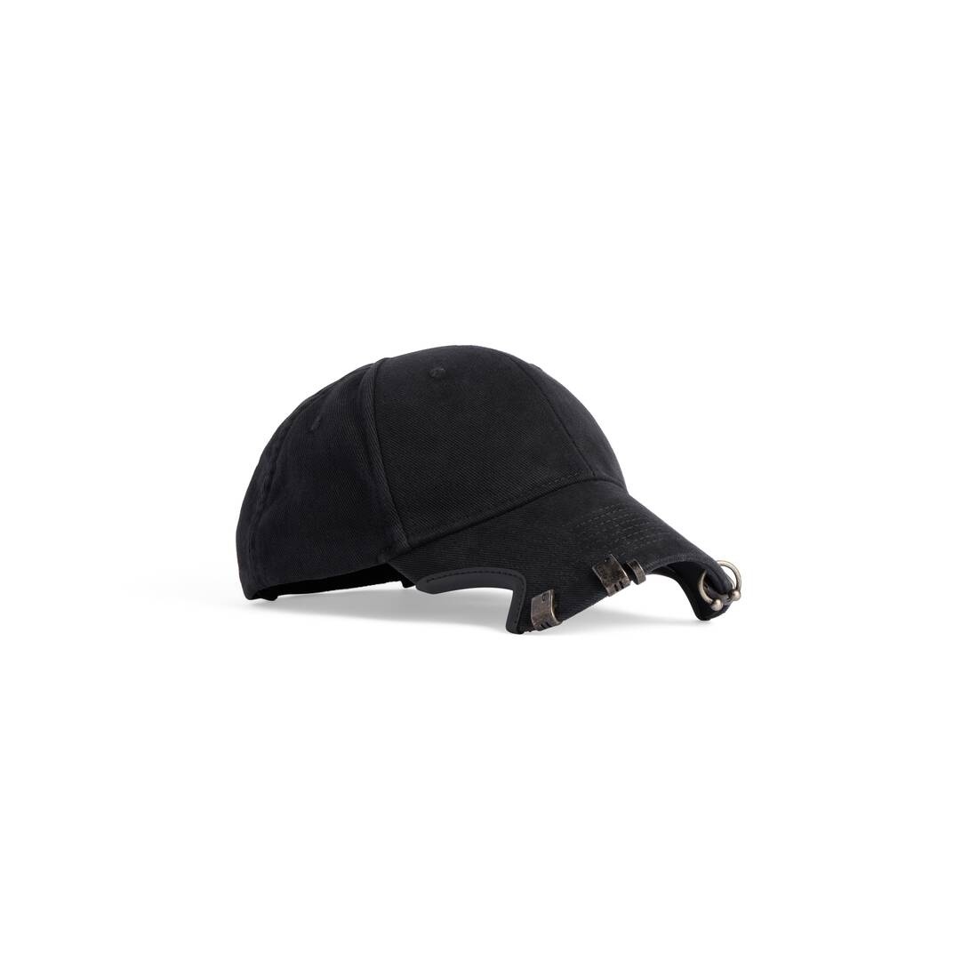Balenciaga Piercing Cap in Black - 2