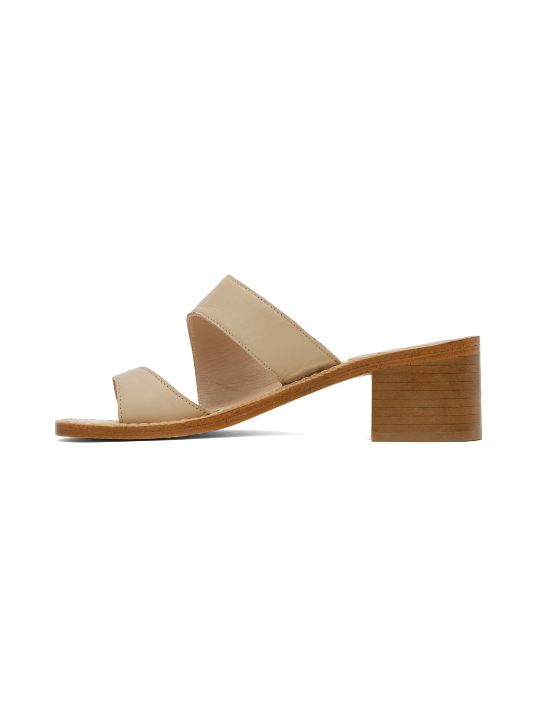 Beige Ricarda Heeled Sandals - 3