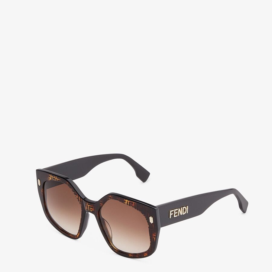 FF Havana and black acetate sunglasses - 2