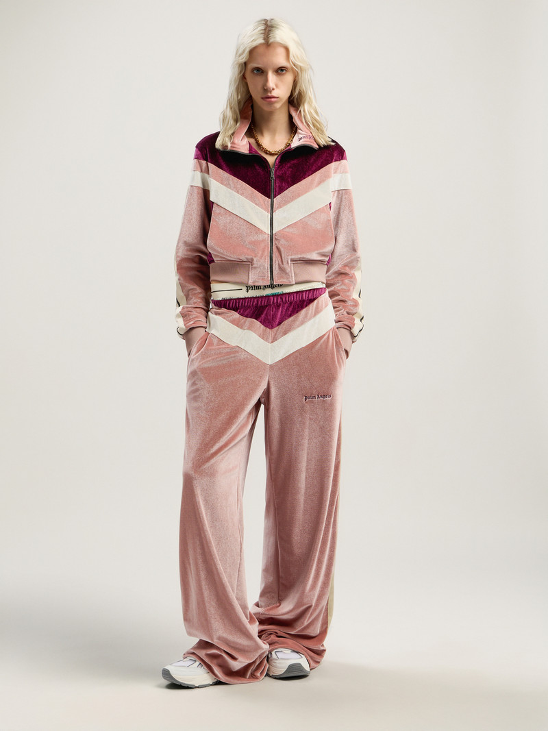 Colorblock Chenille Track Jacket 1