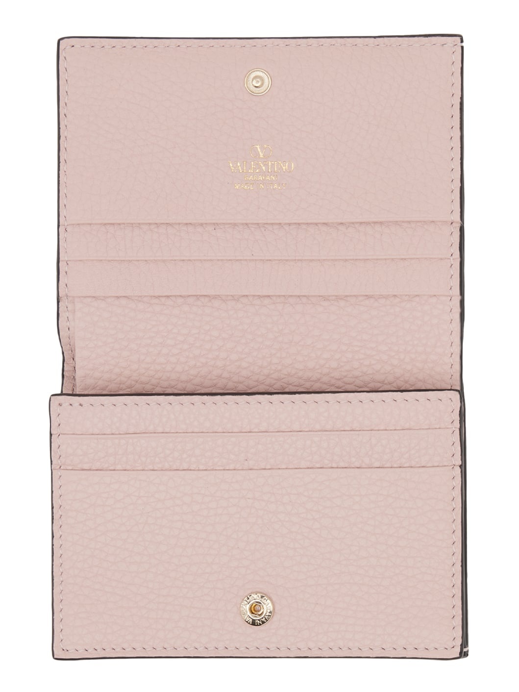 Pink Small Rockstud Wallet - 3