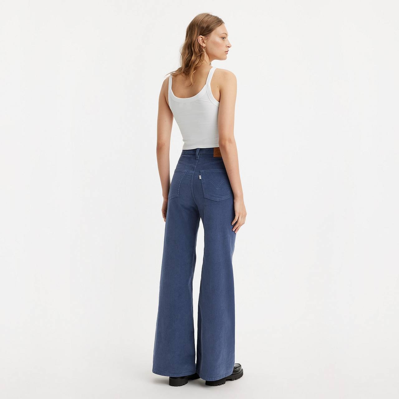 RIBCAGE BELL CORDUROY WOMEN'S PANTS - 5
