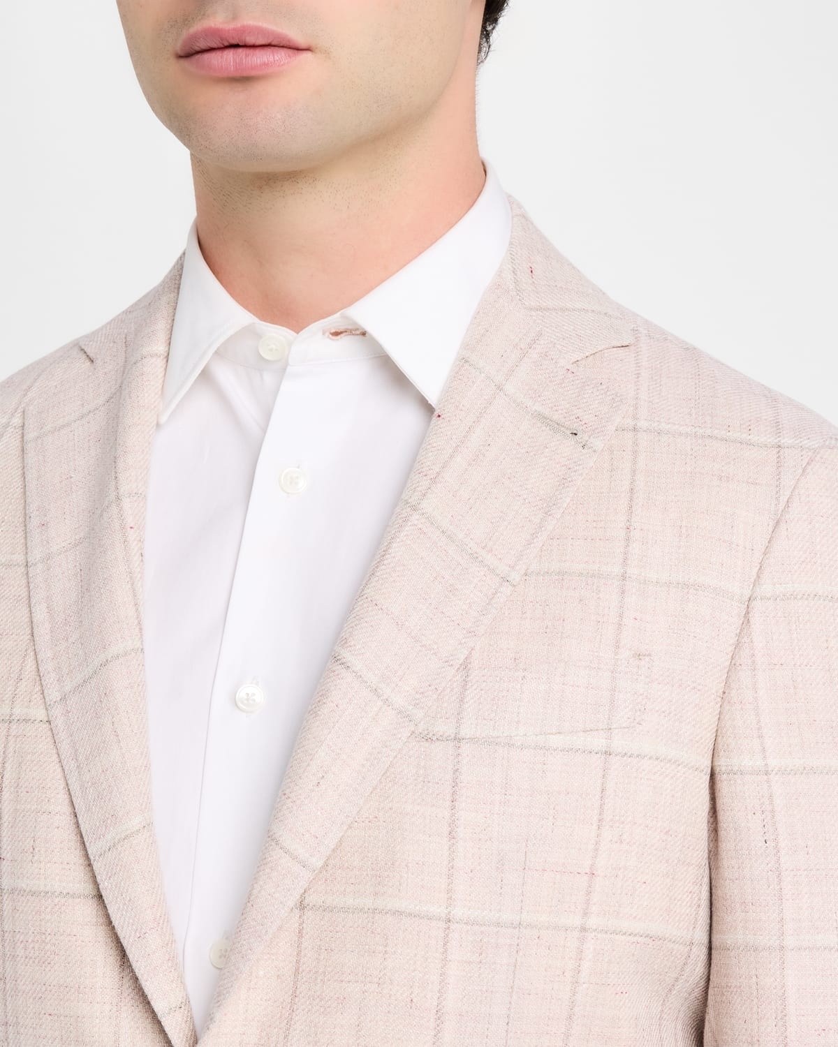 Men's Windowpane Sport Coat - 7