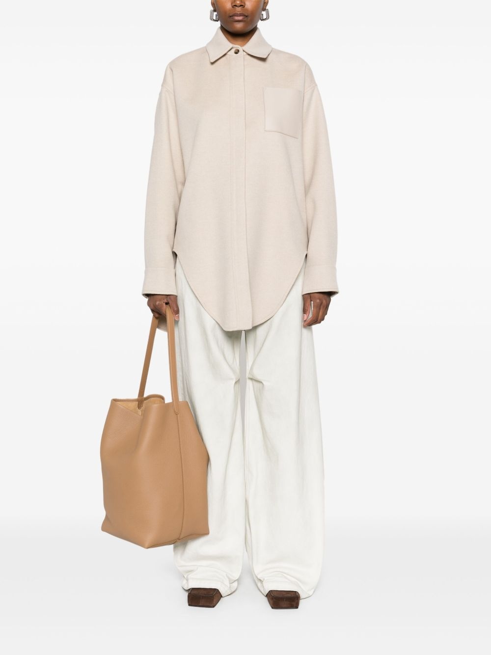 Anagram-motif shirt - 2