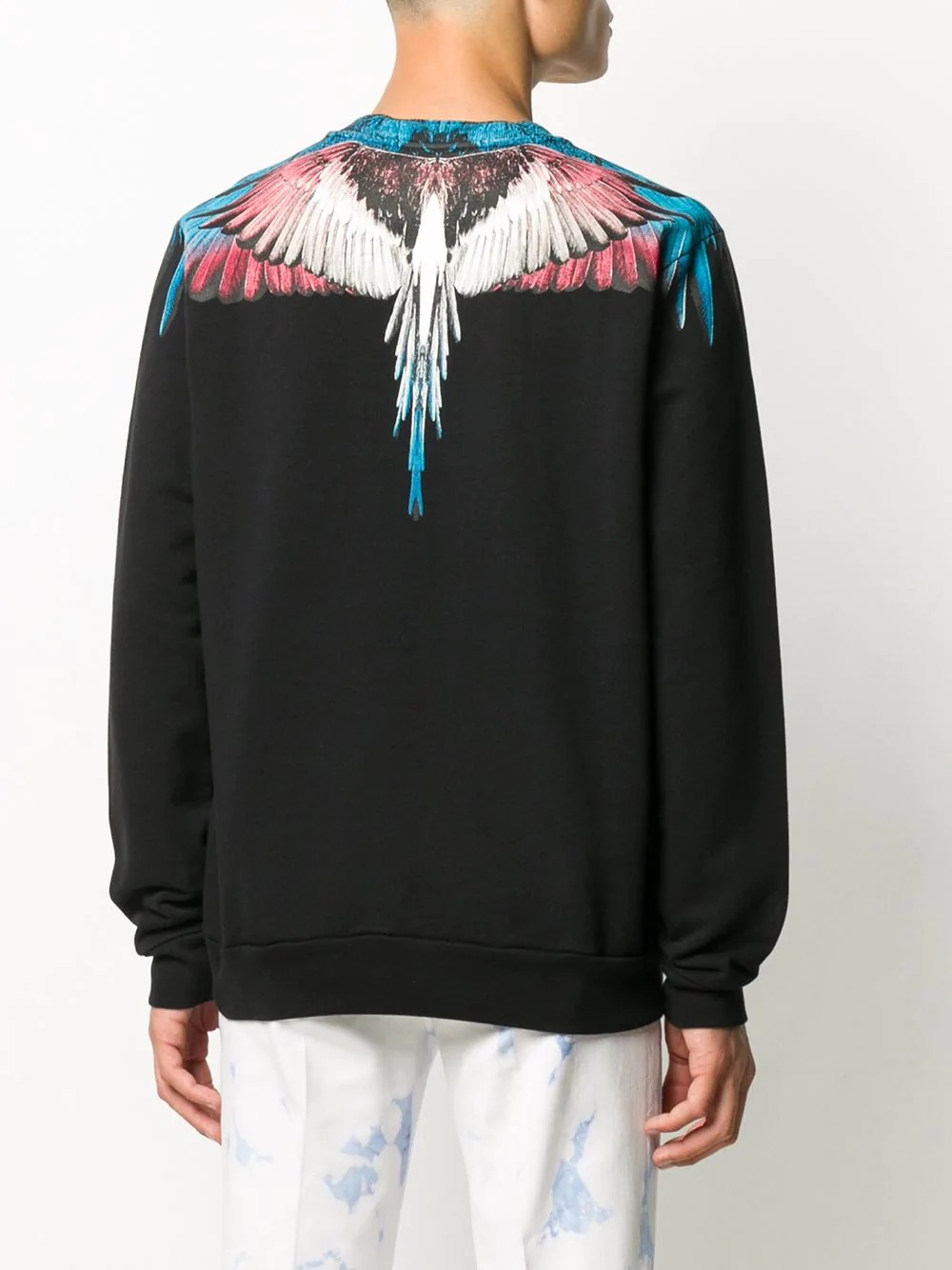 Wings-print sweatshirt - 4