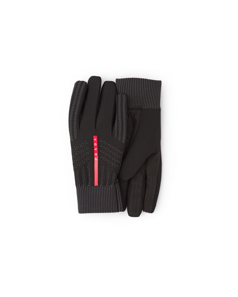Windproof knit gloves 1