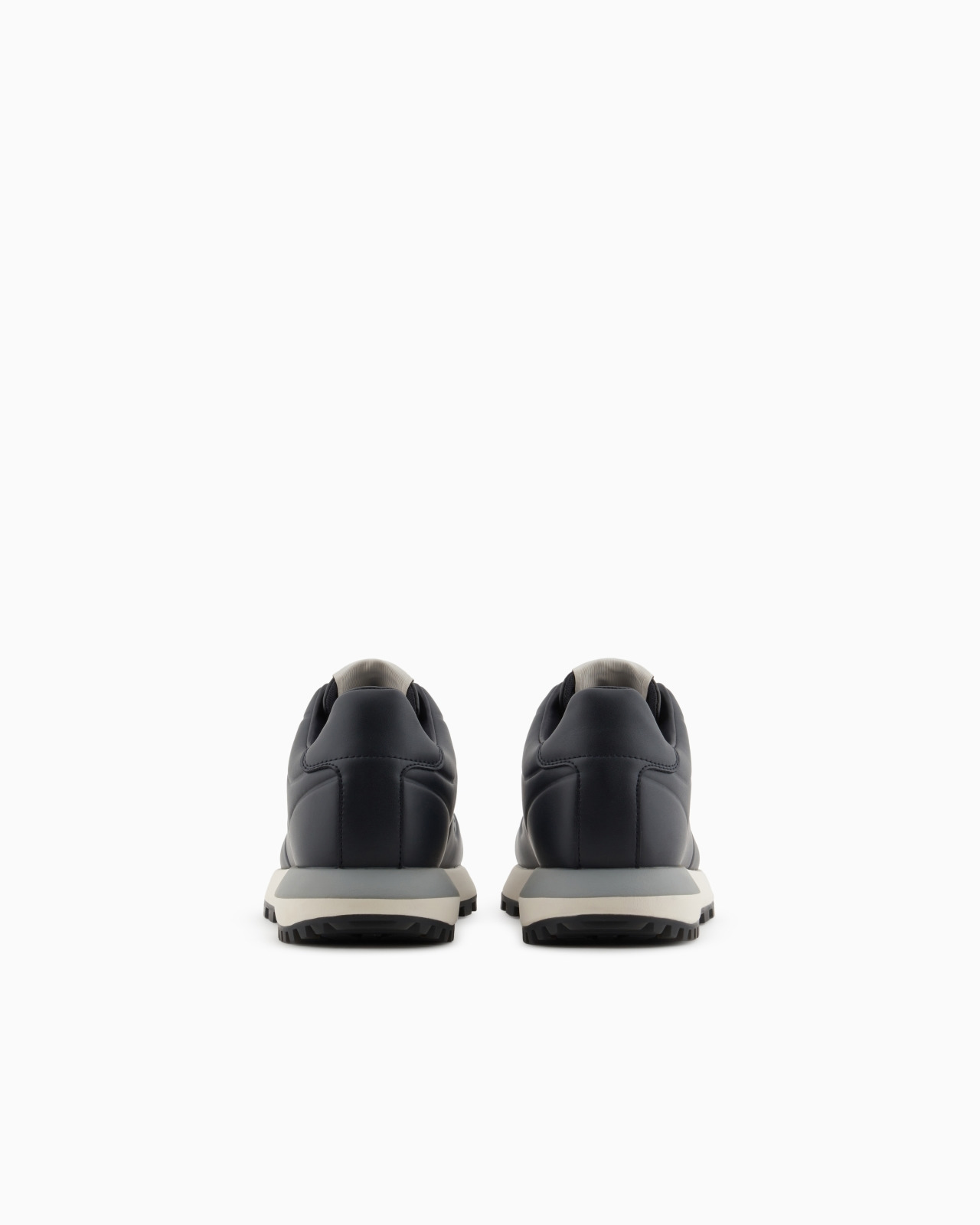 LEATHER SNEAKERS WITH THERMOFORMED DETAILS - 4