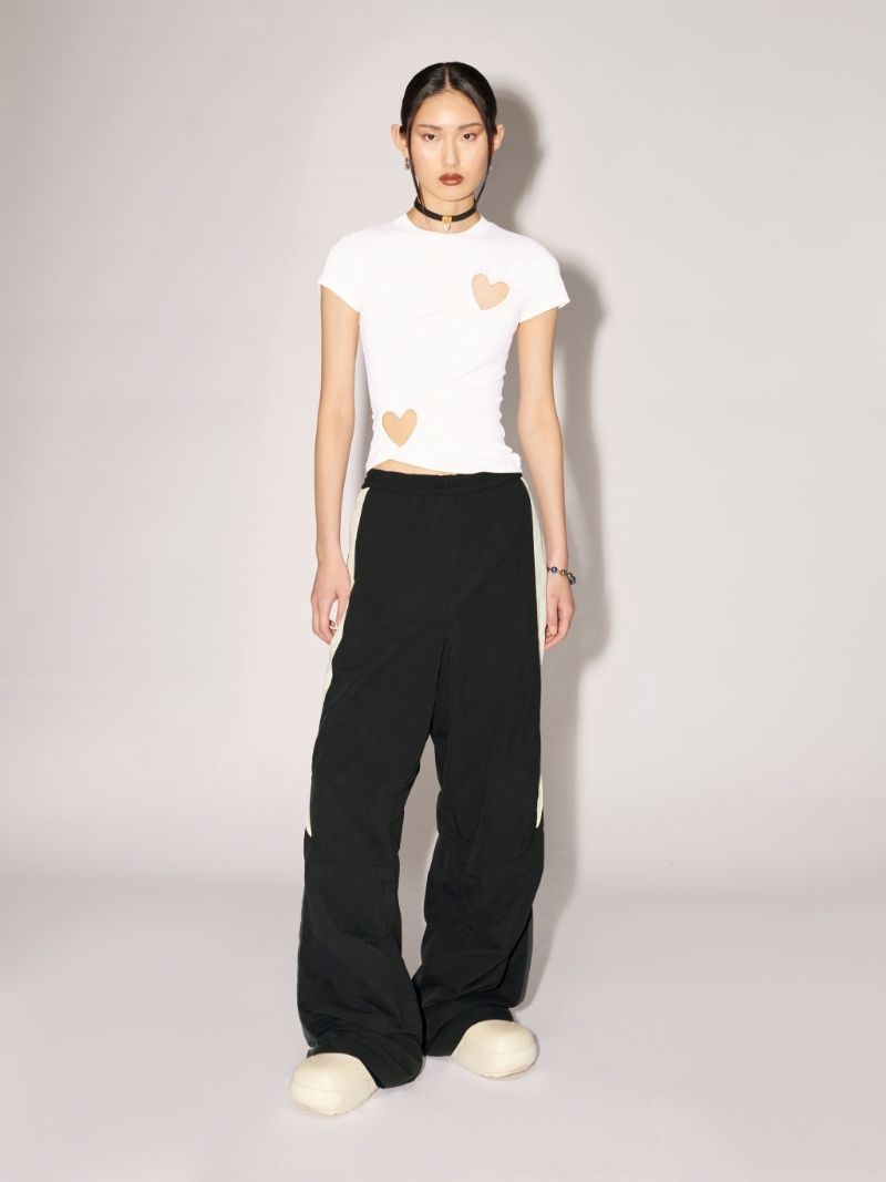 Wide Nylon Pants - 3