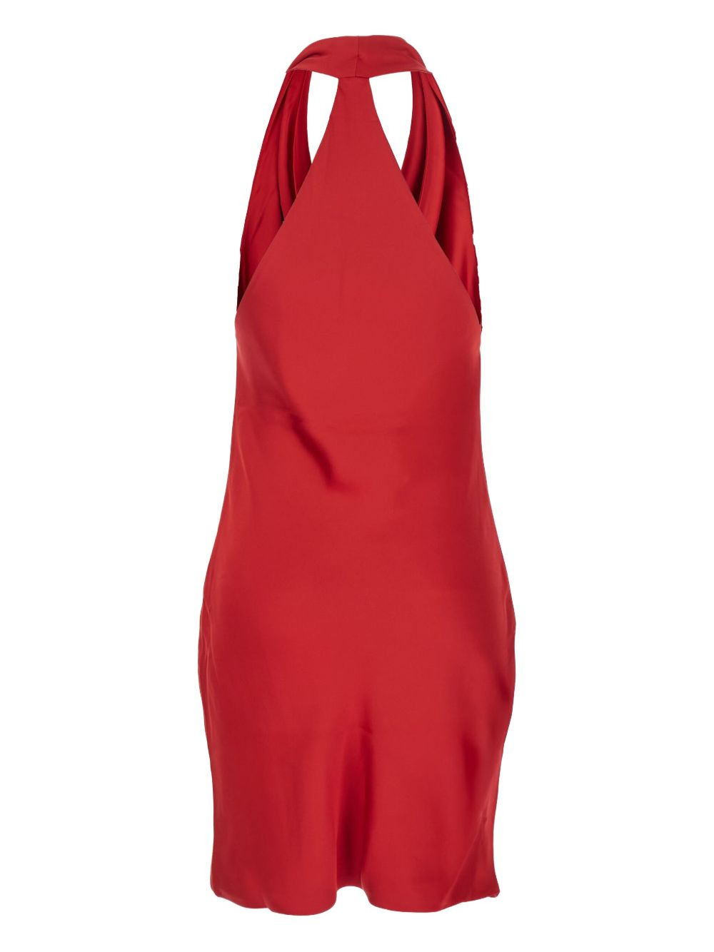 halterneck mini dress - 2