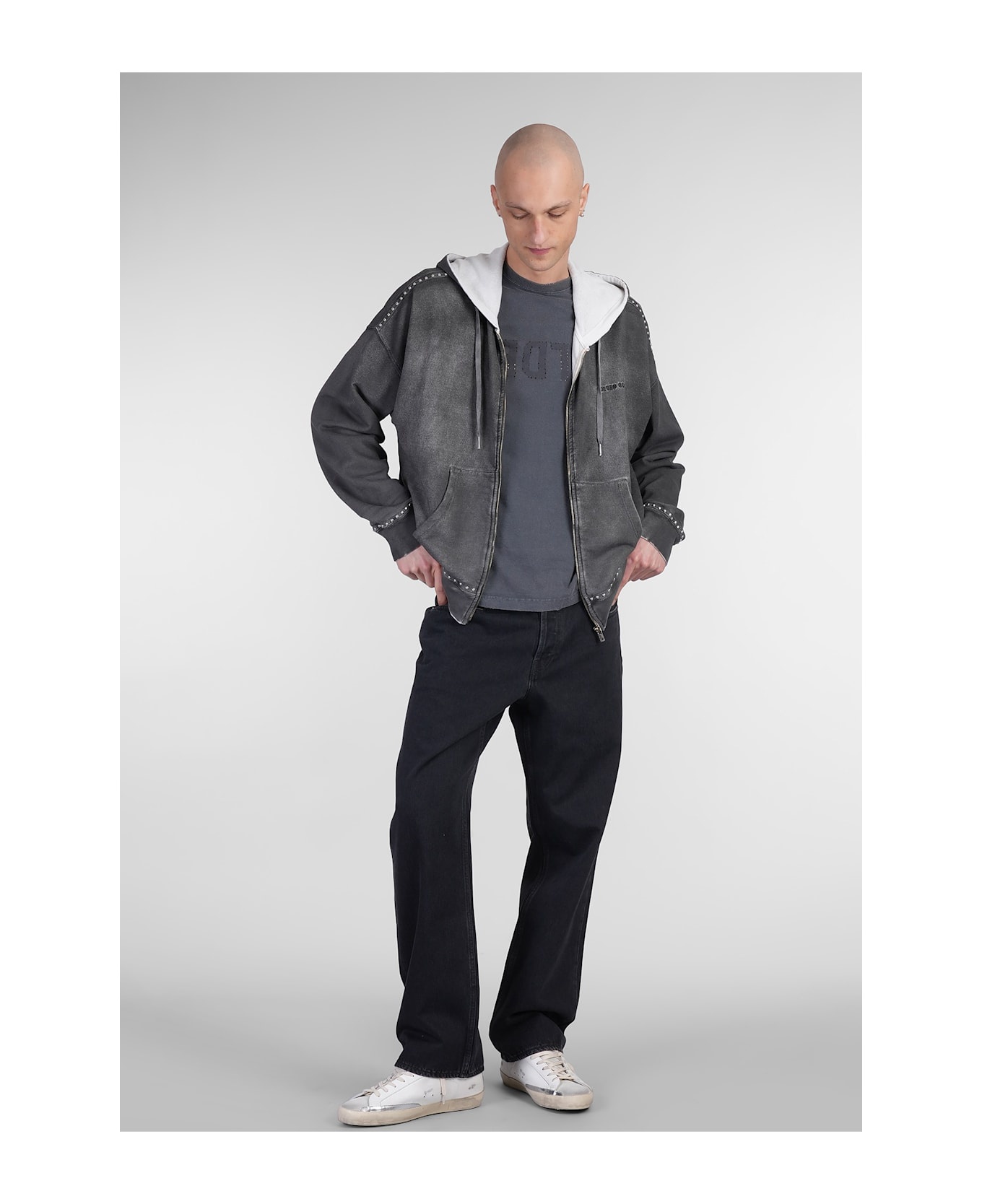Sweatshirt In Grey Cotton - 2