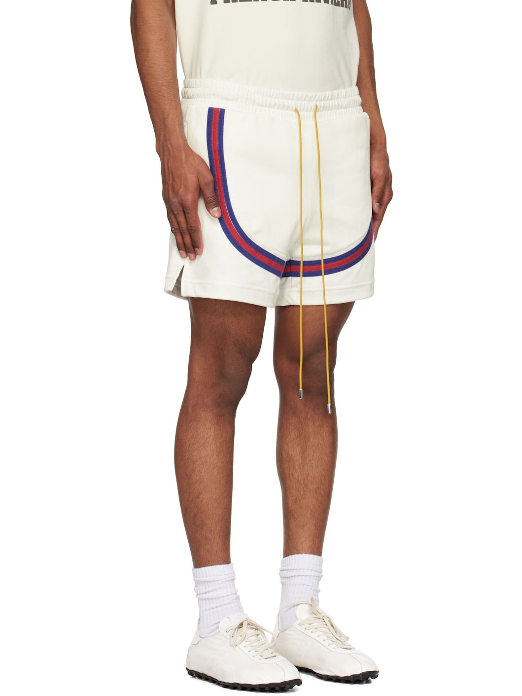 White Crest Veille Track Shorts - 2