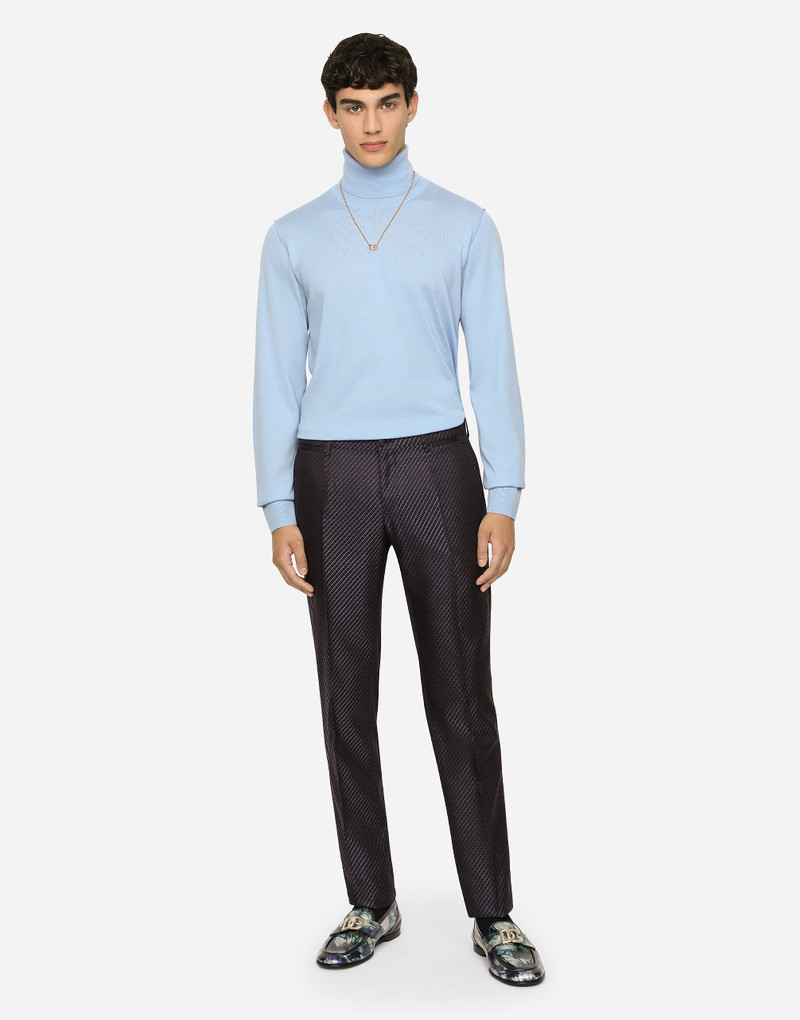 Dolce & Gabbana Cashmere and silk turtle-neck sweater outlook