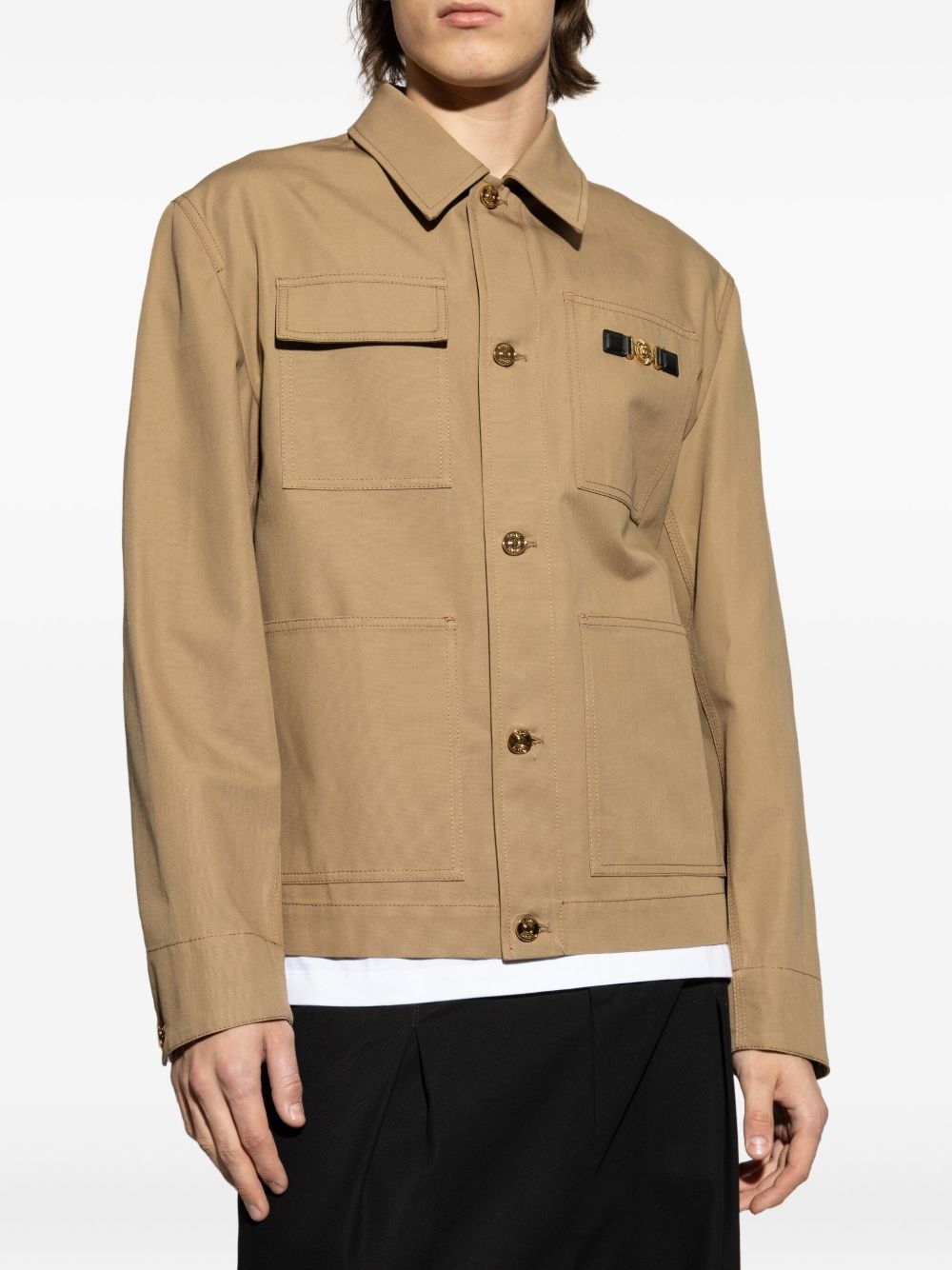 Medusa Biggie buttoned-up jacket - 3