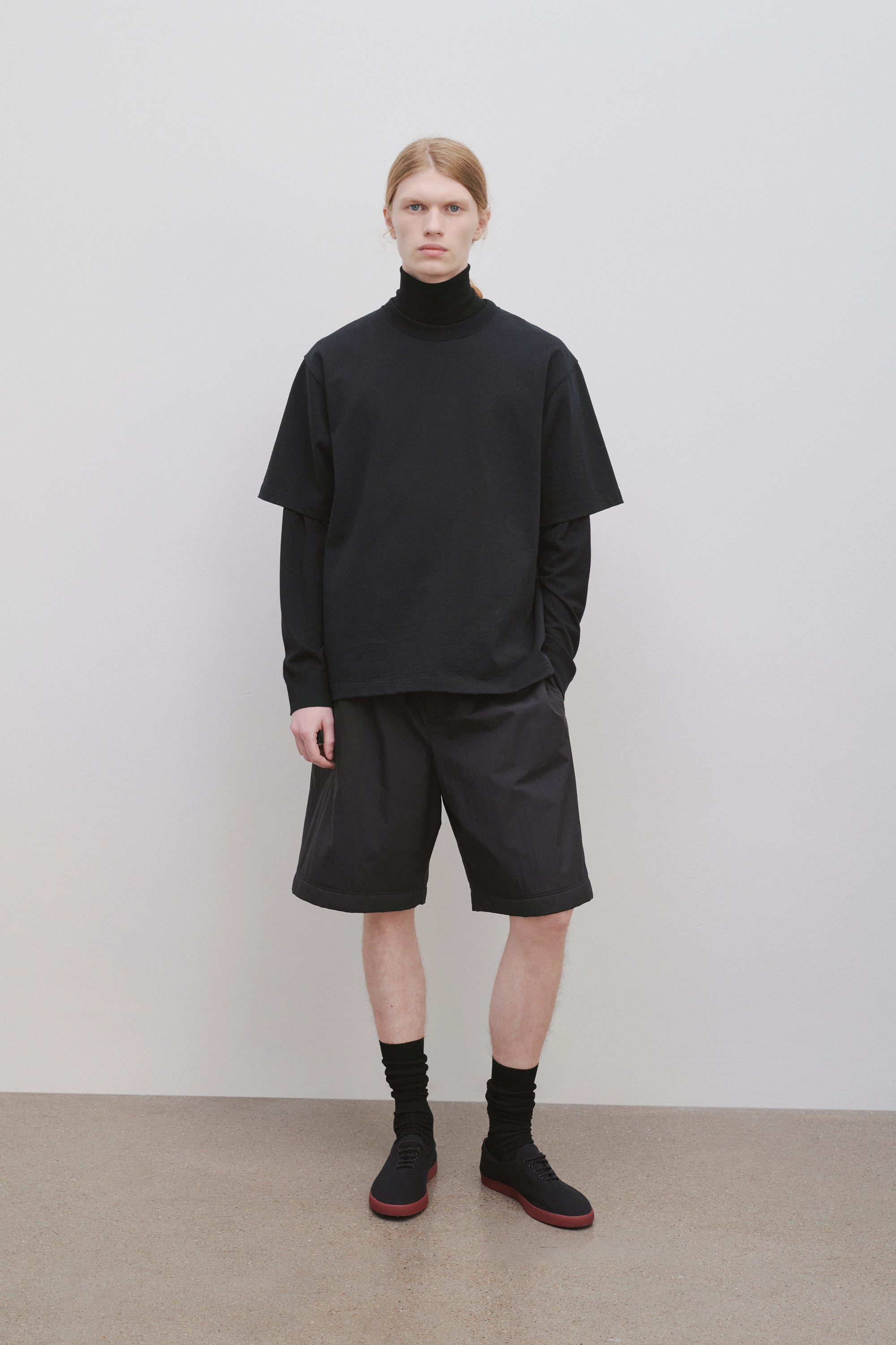 Dovi Short in Silk and Nylon - 3