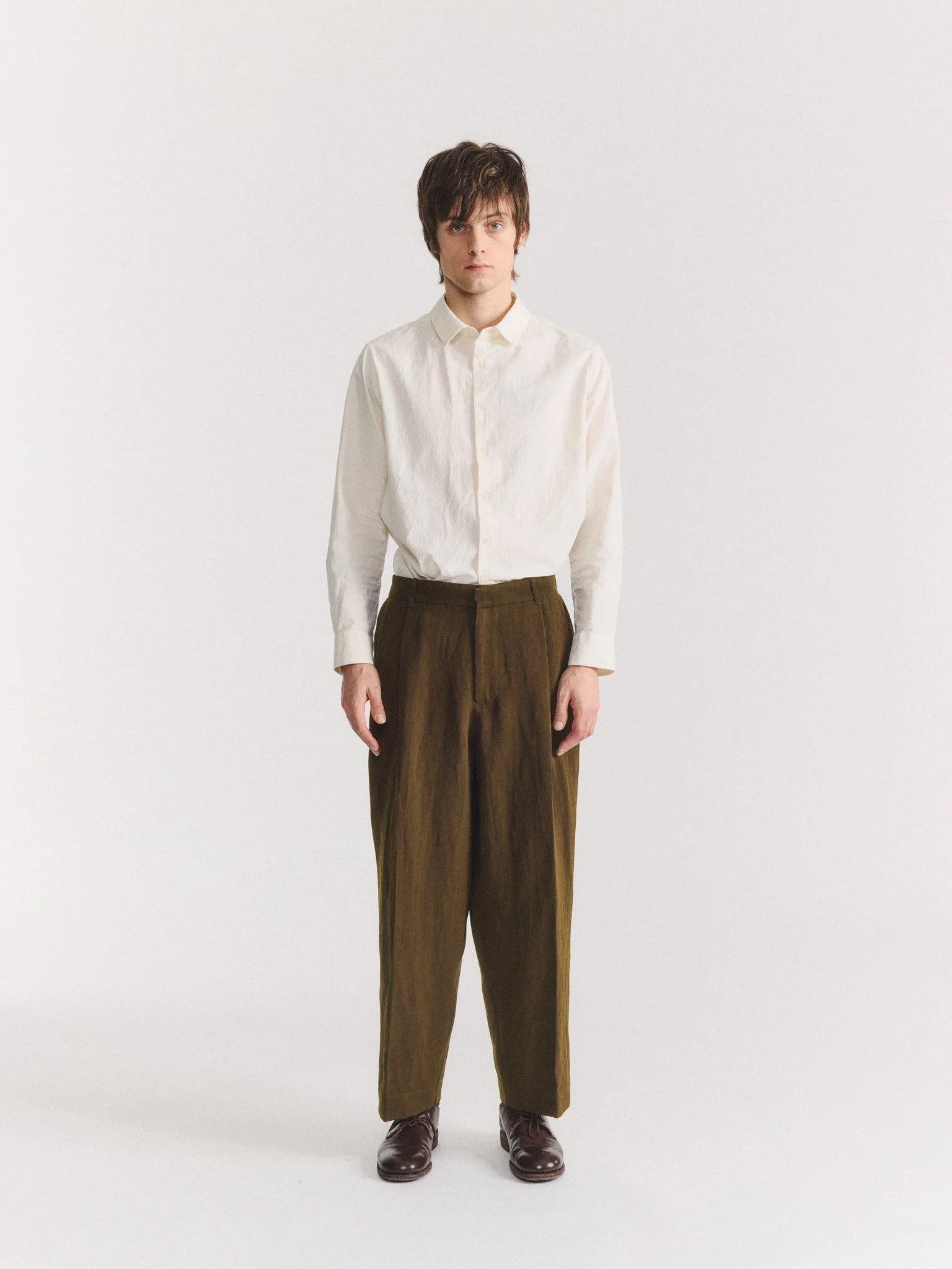 SIERRA PANT - DRY WOOL - KHAKI - 1