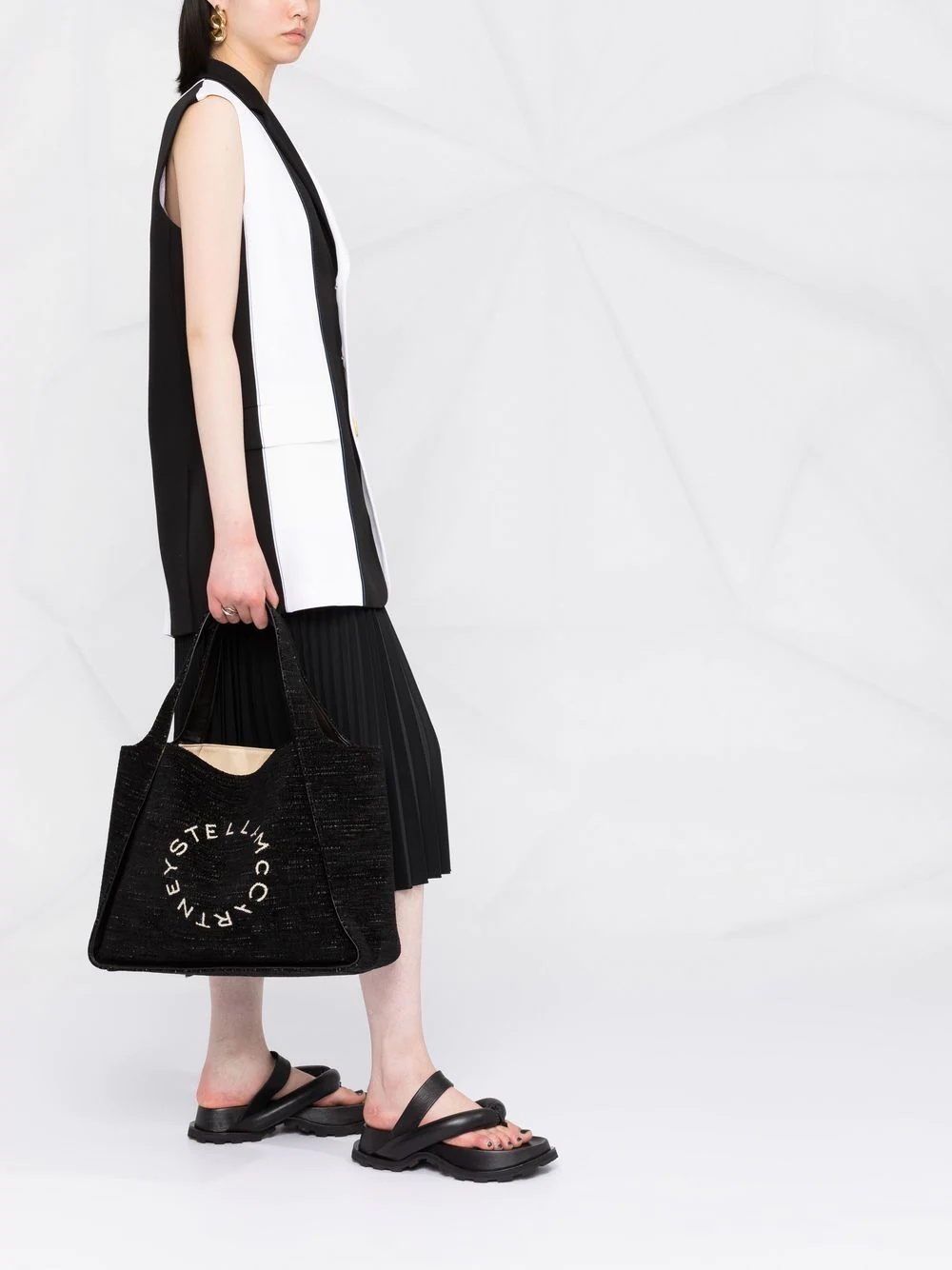 embroidered-logo shoulder bag - 2