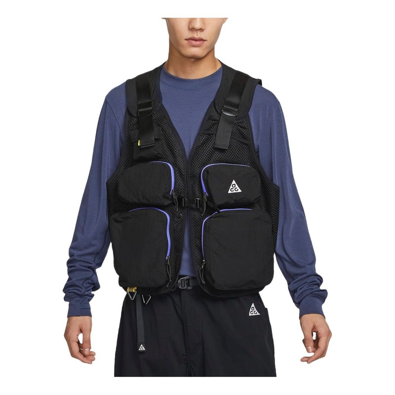 Nike ACG River Drifter Vest Asia Sizing '블랙 화이트' FZ5651-010 1