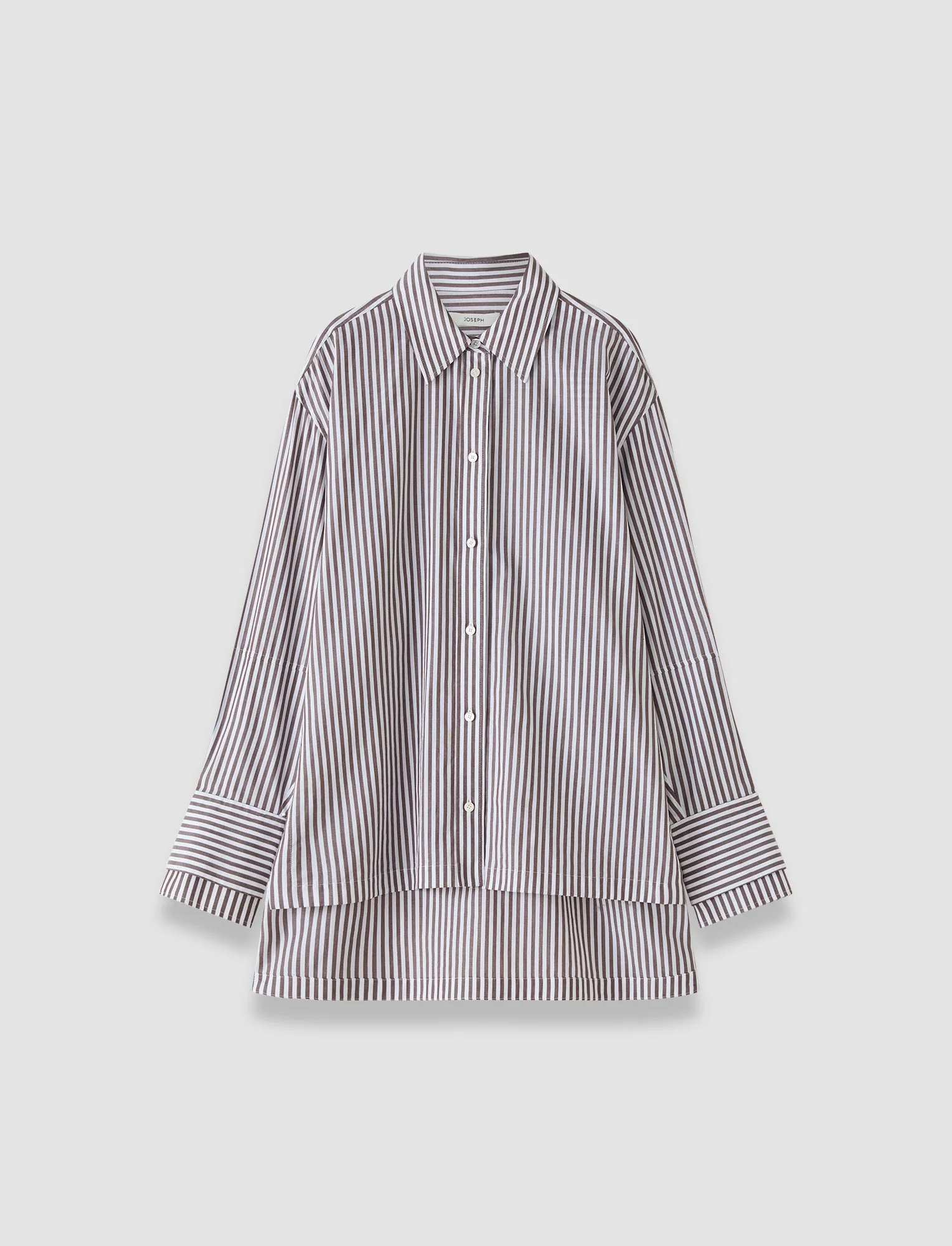 Theia Cotton Stripe Shirt - 1