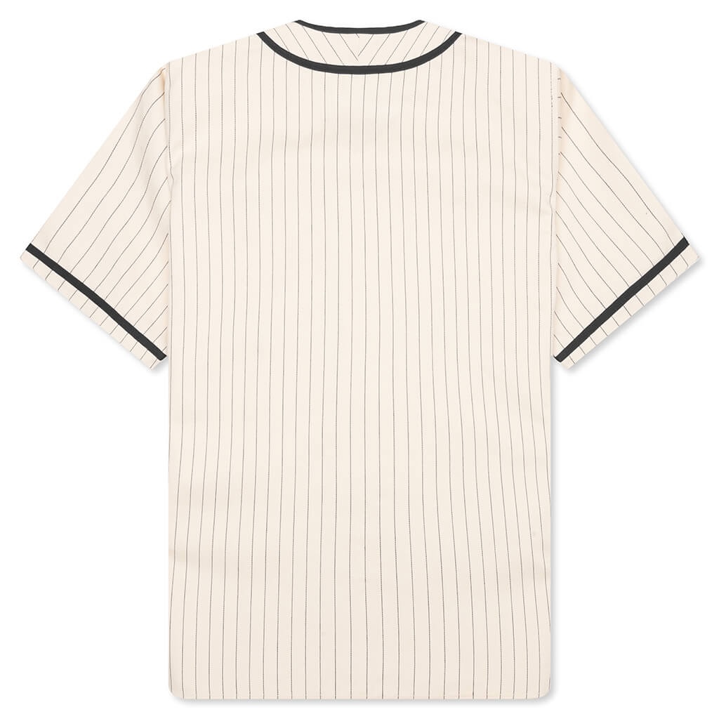 A BATHING APE BASEBALL SHIRT - IVORY - 2