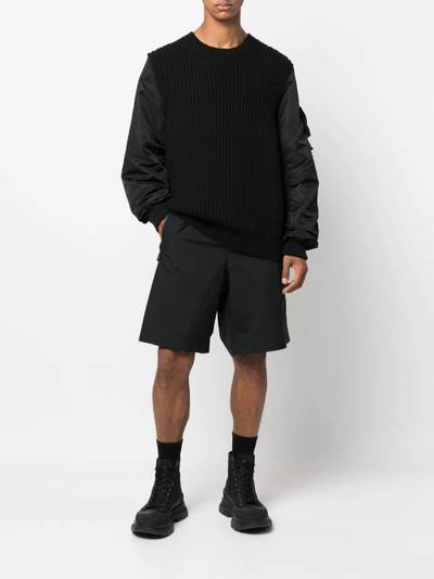 Moncler Grenoble elasticated-waist cargo shorts outlook