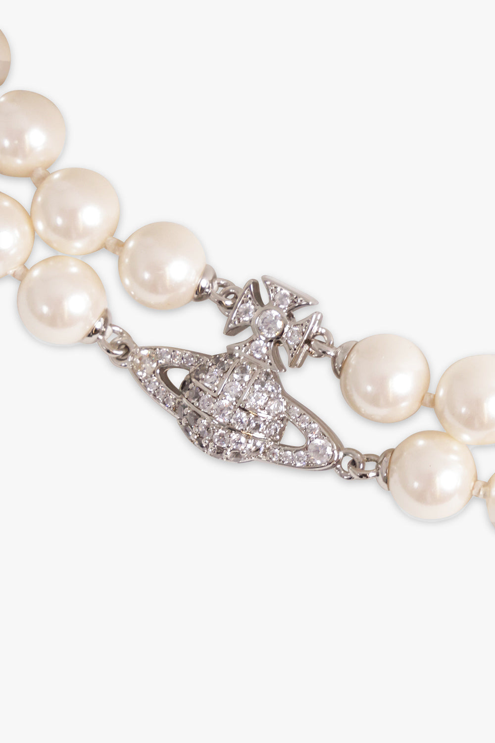 GRAZIELLA PEARL CHOKER | SILVER - 2