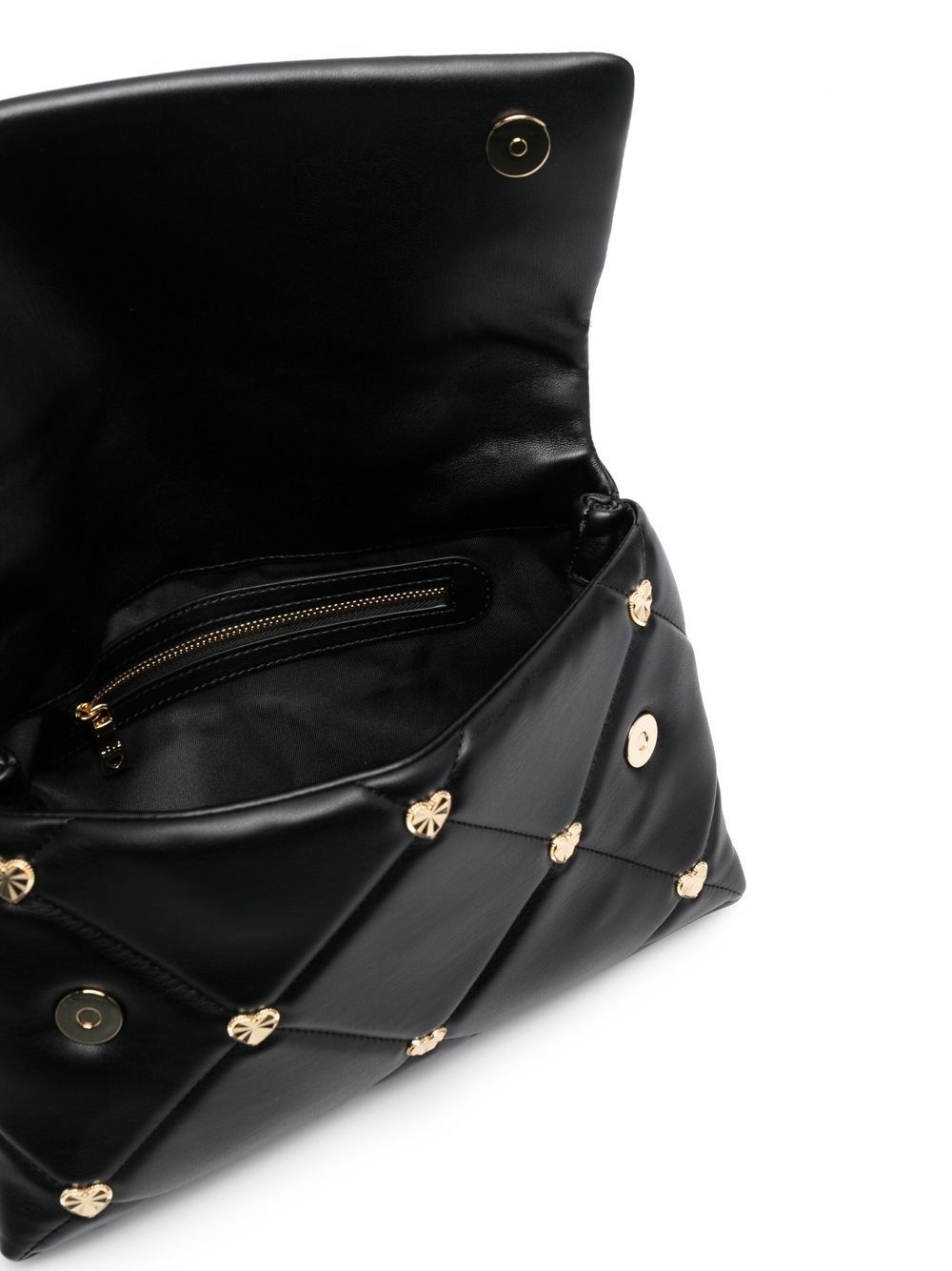 quilted studded tote bag - 5