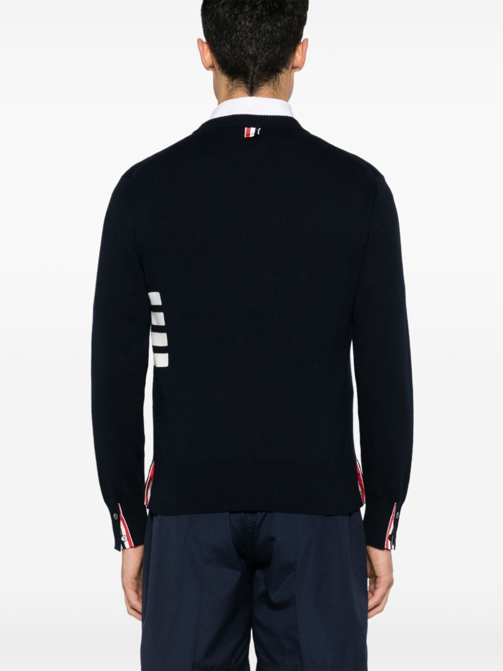 4-Bar cotton jumper - 4