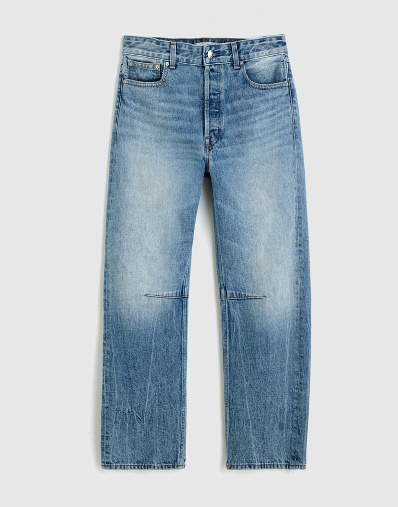 The Darted Barrel-Leg Jean in Japanese Denim 1