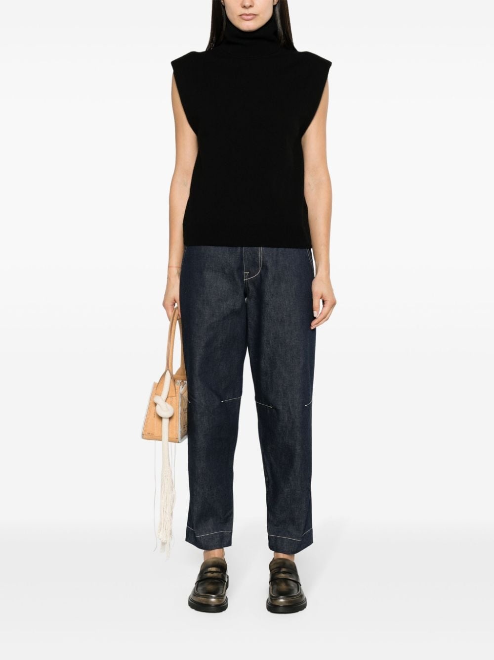 Engineer high-rise tapered jeans - 2