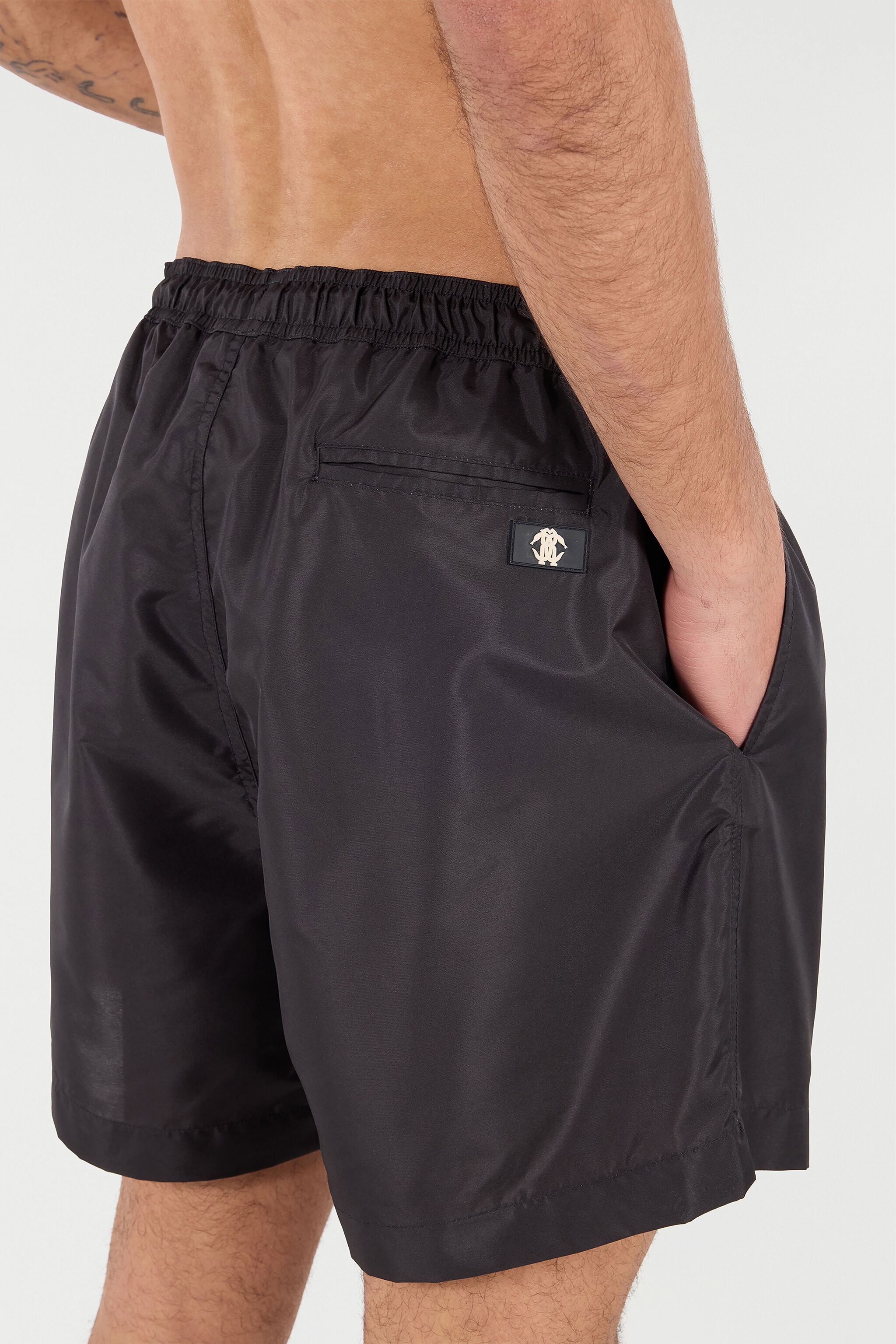Monogram And Fang Swim Shorts - 7