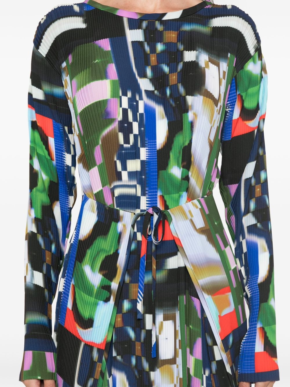 Knight Plissé midi dress - 5