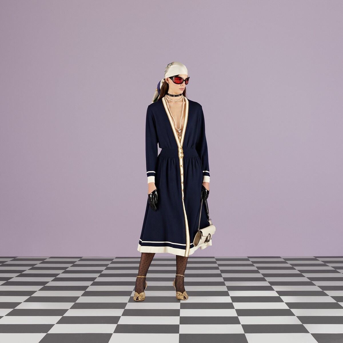 Wool midi dress - 2