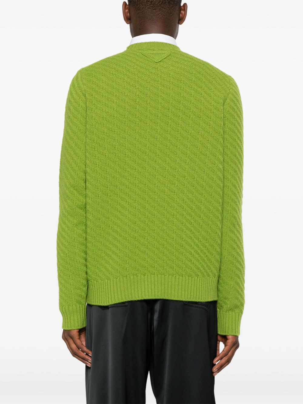 ribbed-knit jumper - 4