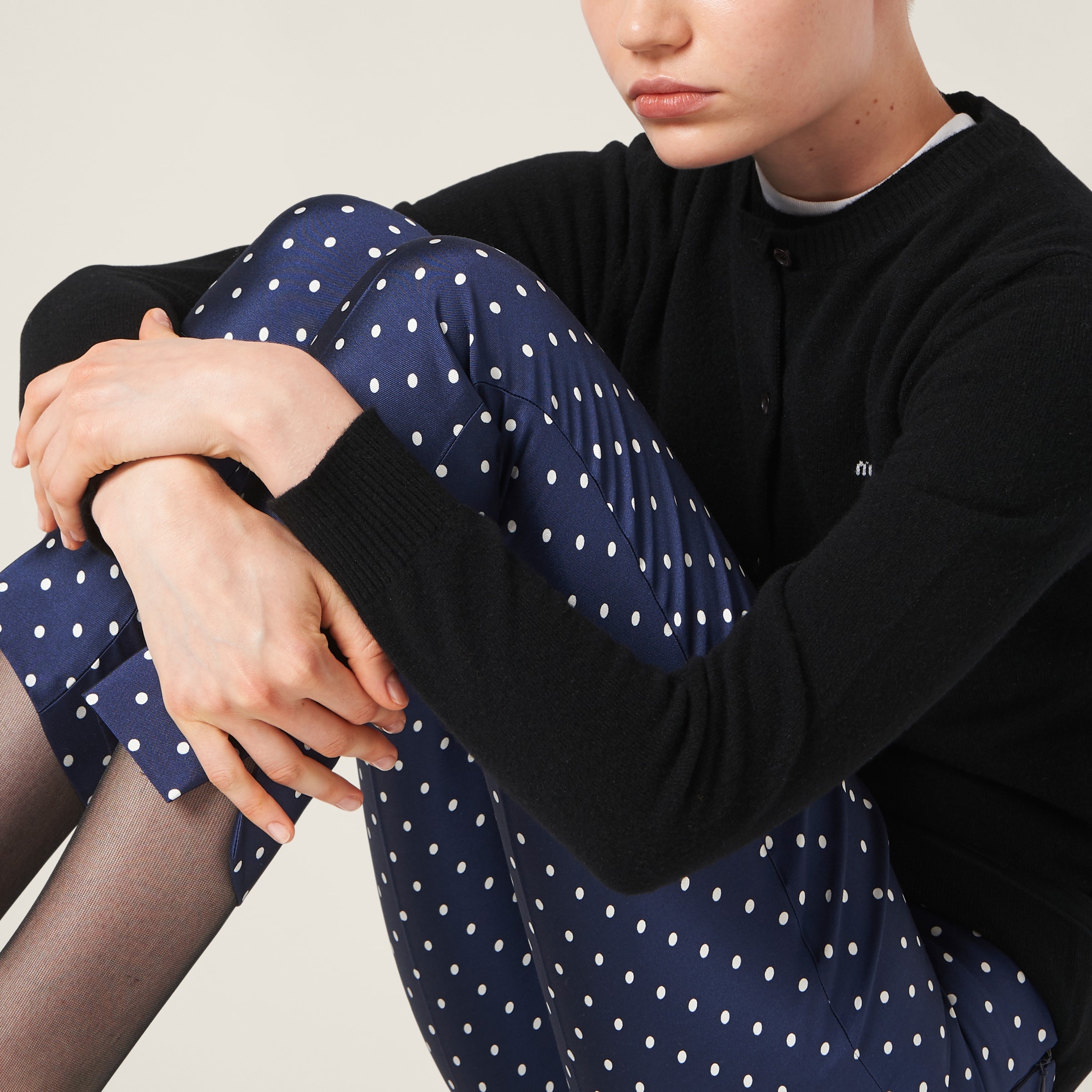 Cashmere knit cardigan - 4