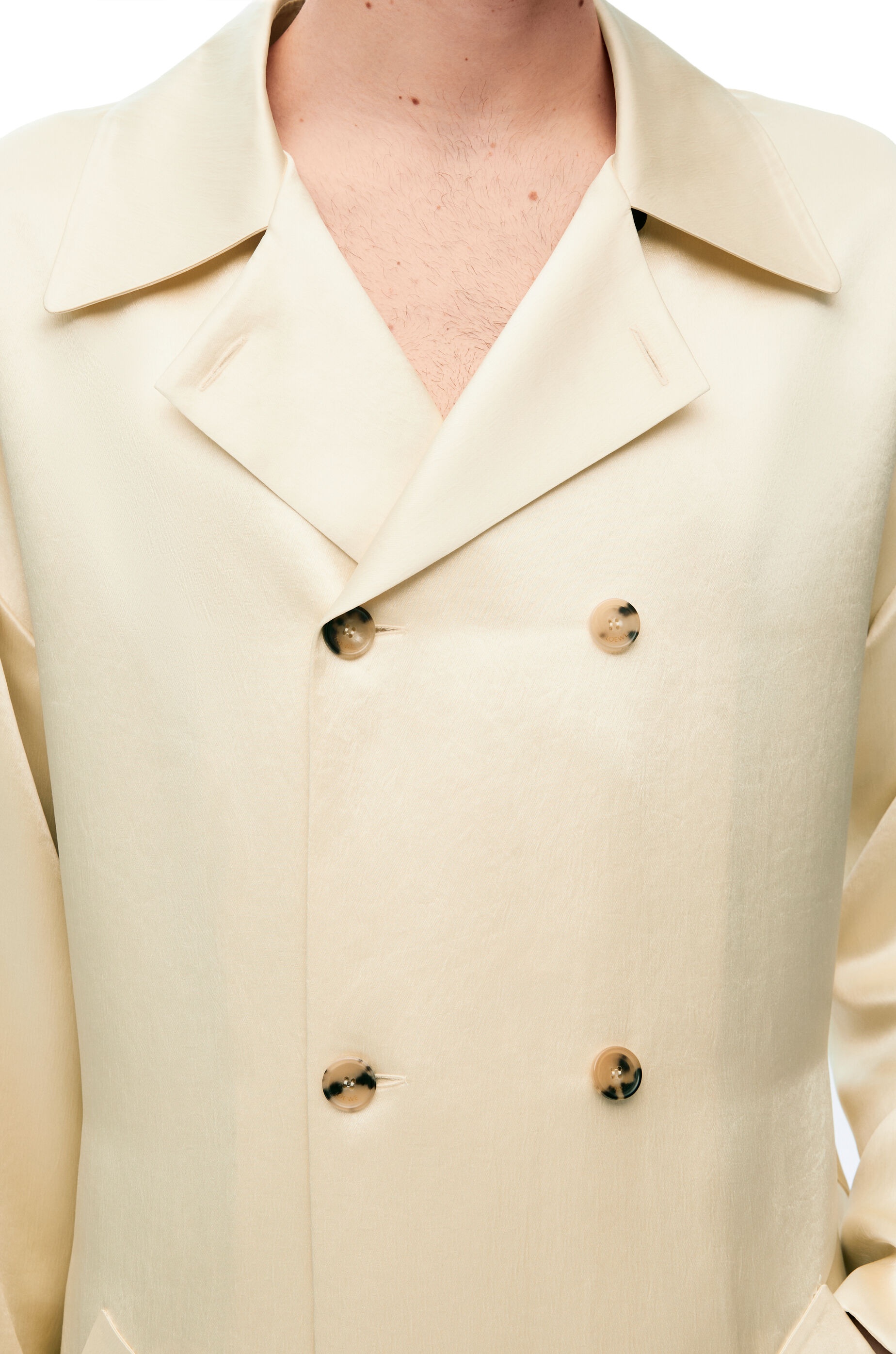 Trench coat in technical satin - 5
