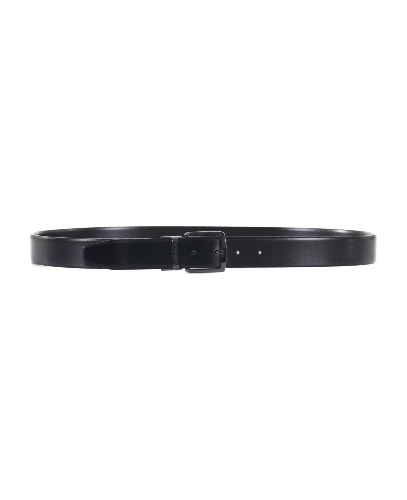 Emporio Armani Reversible Belt In Leather - 2