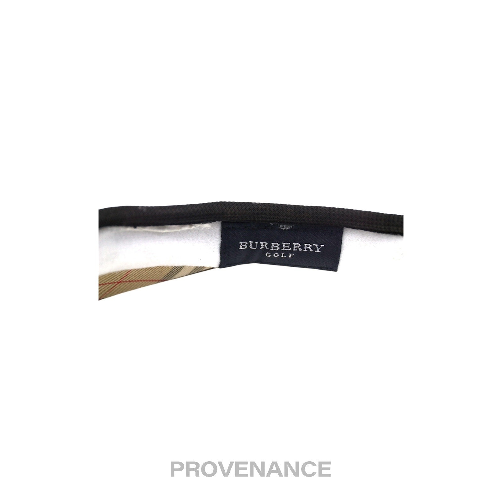 Burberry Golf - Burberry Golf Visor - Nova Check Black - 7