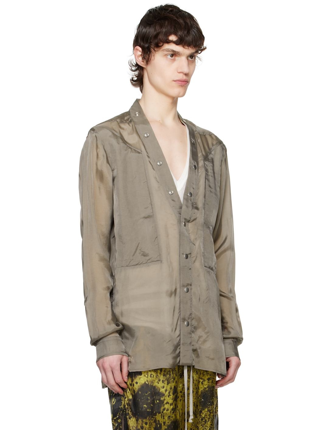 Gray Hollywood Larry Fogpocket Shirt - 2