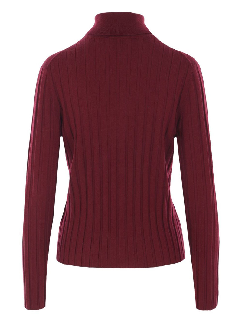 Allude ribbed turtleneck sweater outlook