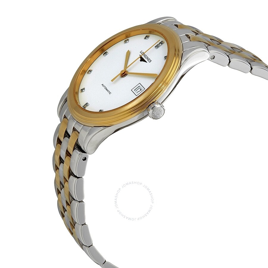 Longines Flagship Automatic Diamond White Dial Men's Watch L4.974.3.27.7 - 2