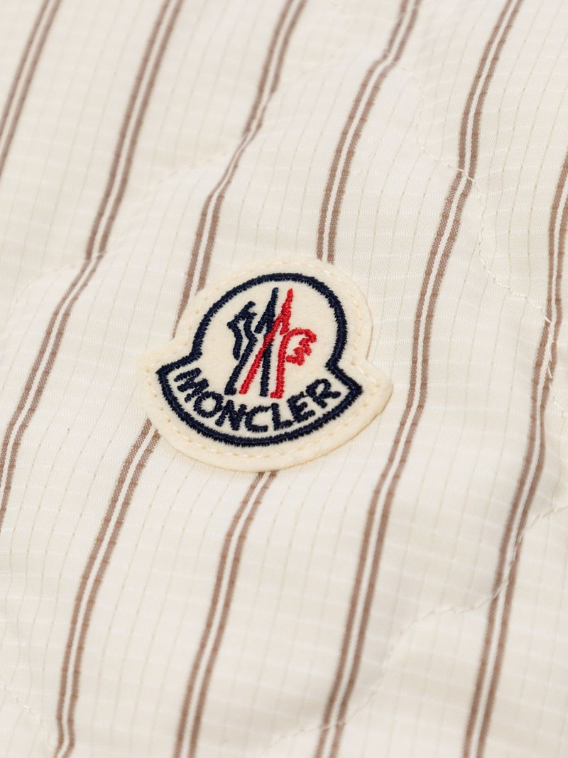 Aussa pinstriped quilted gilet 5
