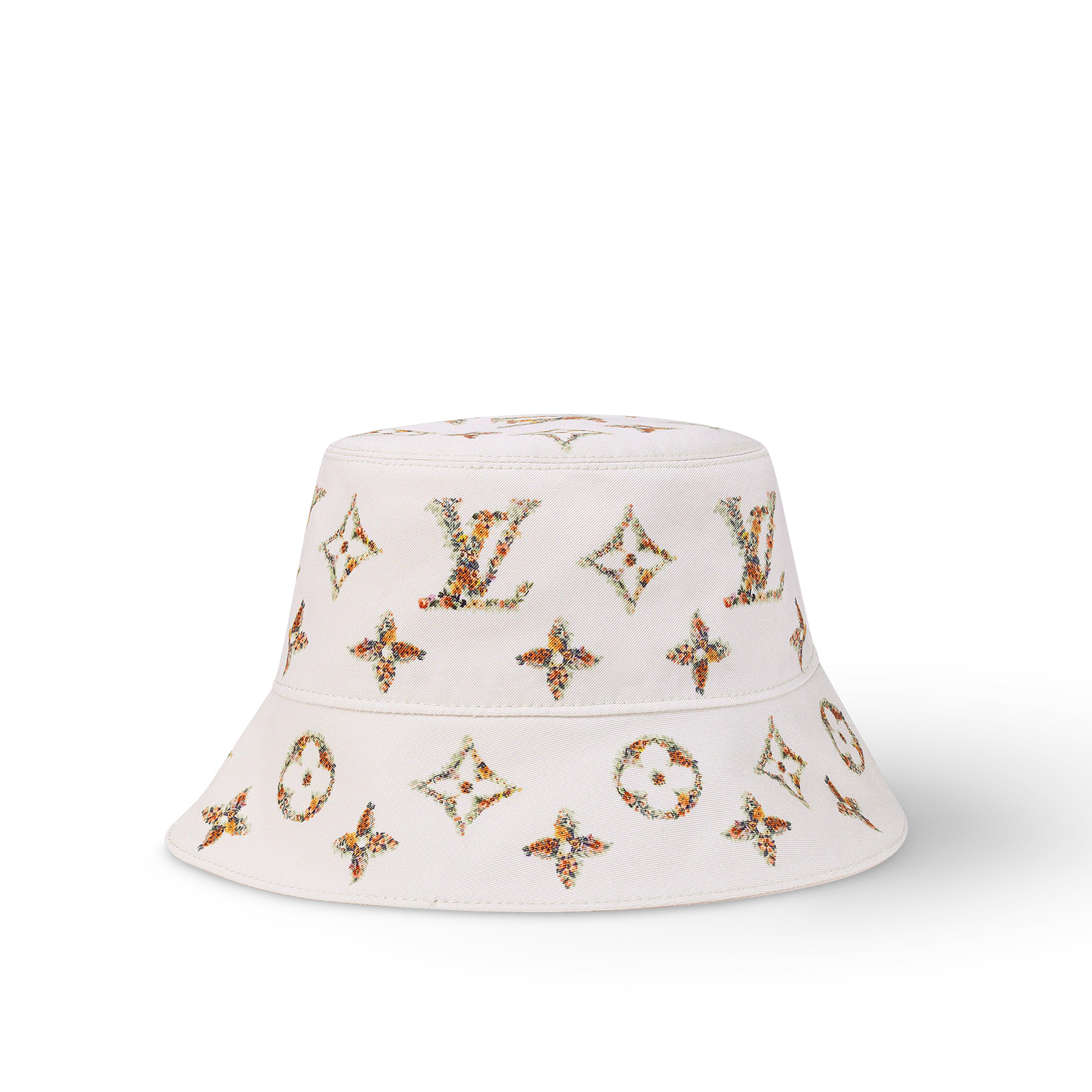 Monogram Flowers Bucket Hat - 1