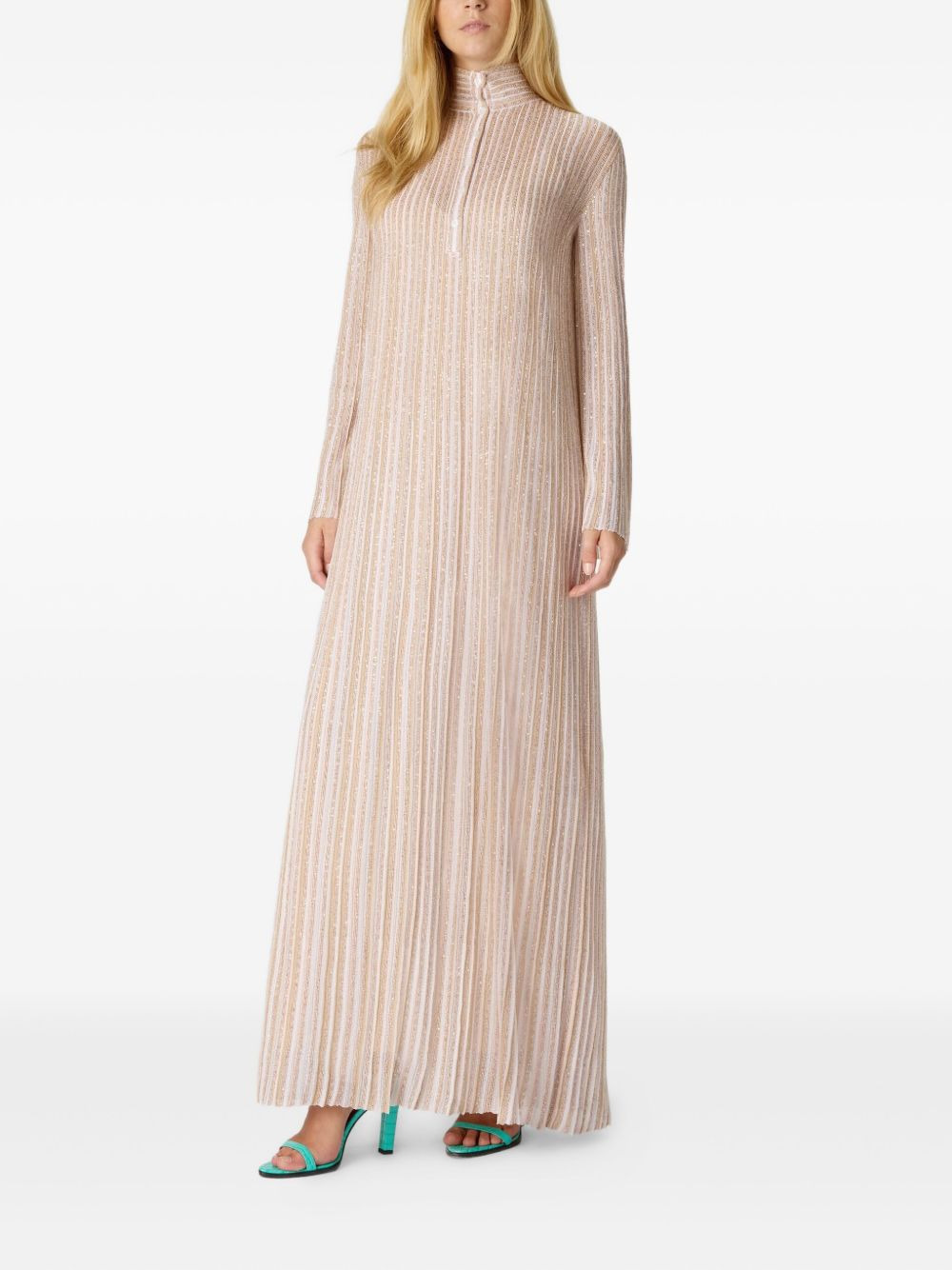sequin-embellishment maxi dress - 2