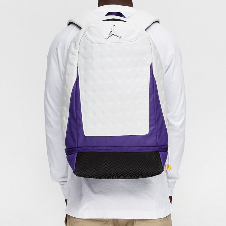 Air Jordan Retro 13 Backpack 'White Purple' 9A1898-P6N - 4