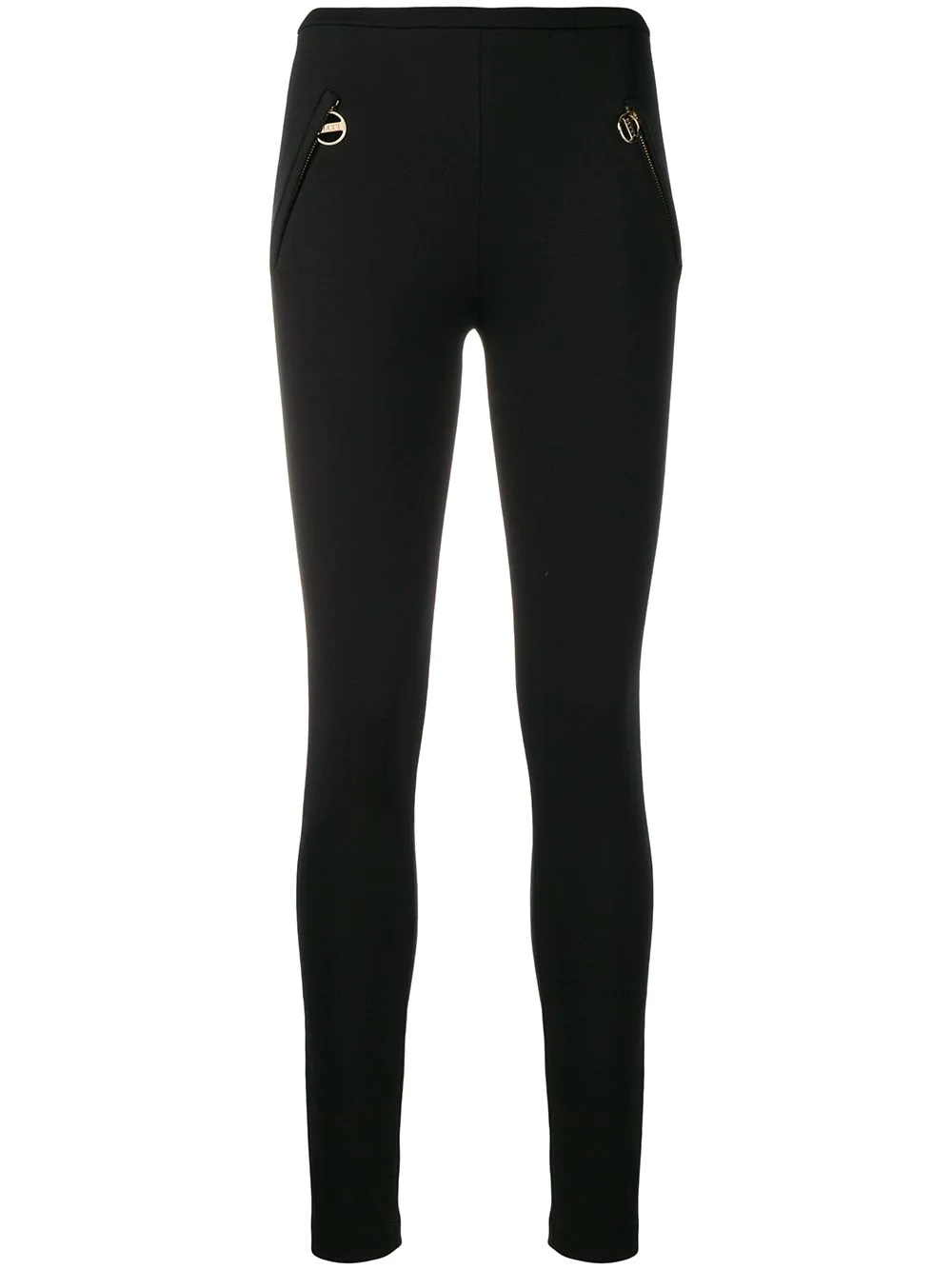 zipped pockets leggings - 1