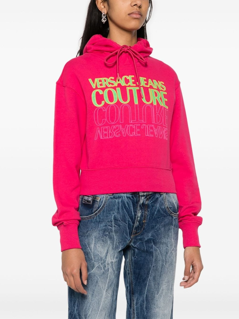 Upside Down cropped sweatshirt 3
