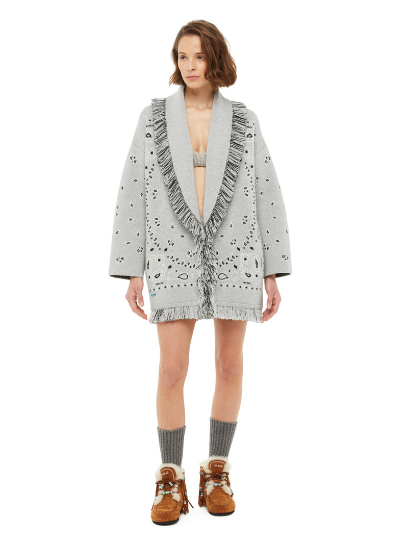 Bandana Jacquard Cardigan 4