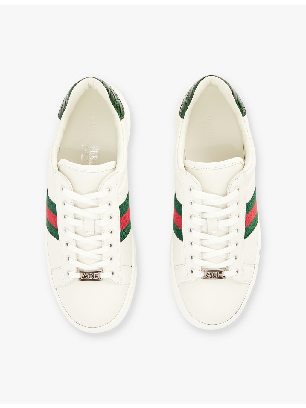 Ace leather low-top trainers - 2