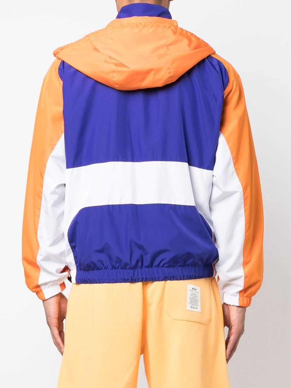 colour-block bomber jacket - 4