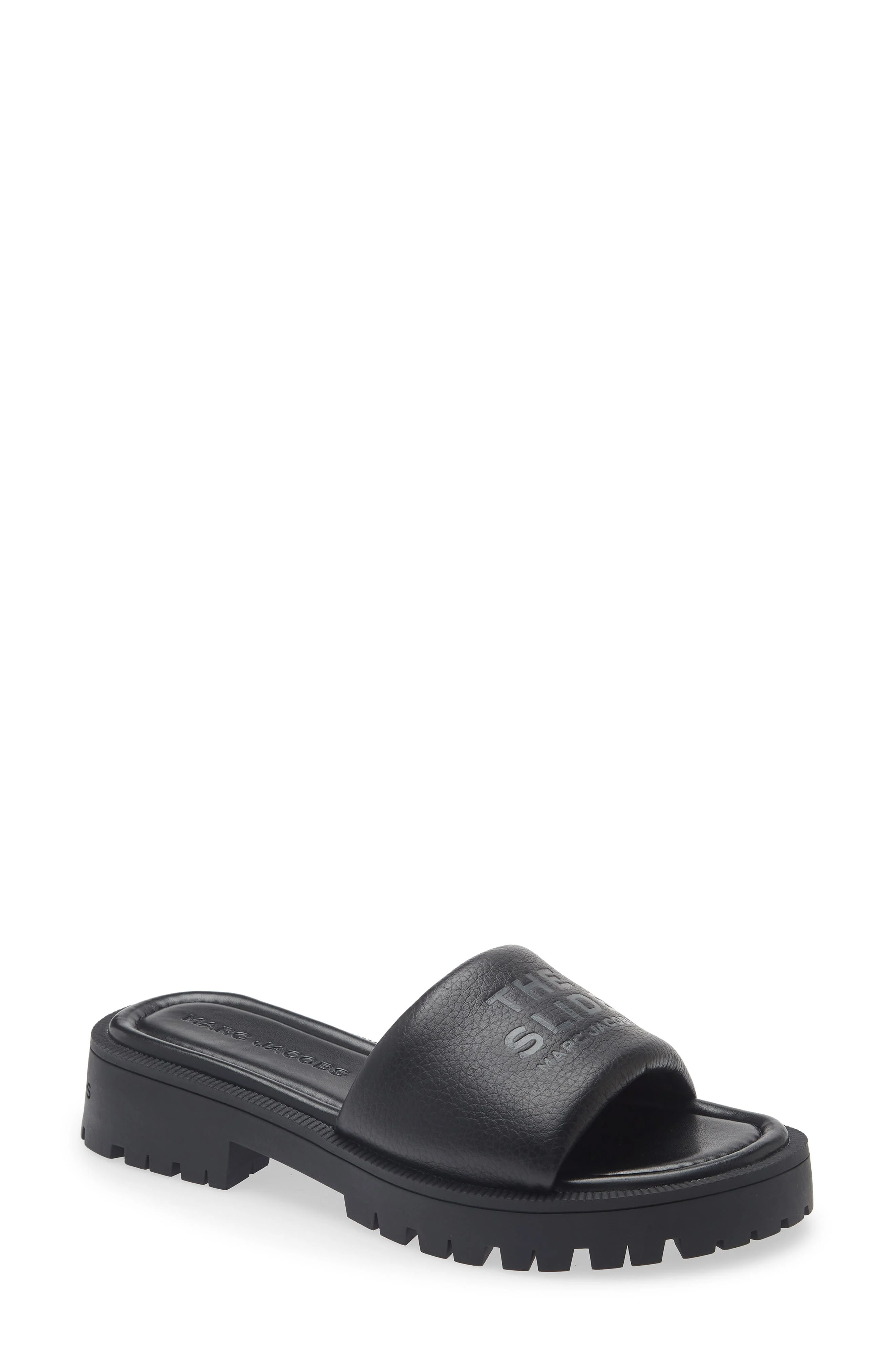 Marc Jacobs The Lug Slide Sandal in Black at Nordstrom - 1